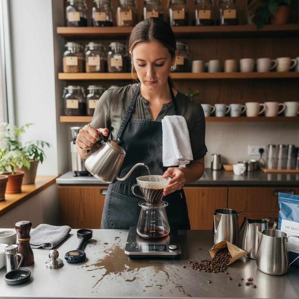 Petra Svobodová - Odbornice na pražení kávy